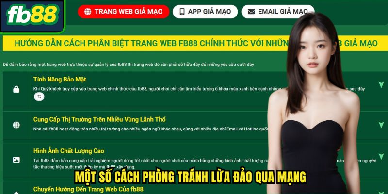 Một số cách phòng tránh lừa đảo qua mạng