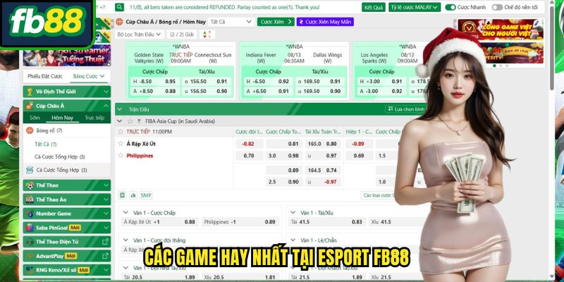 Các Tựa Game Esports Phổ Biến Tại FB88